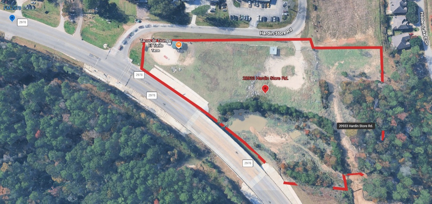 29933 Hardin Store Rd — Aerial View