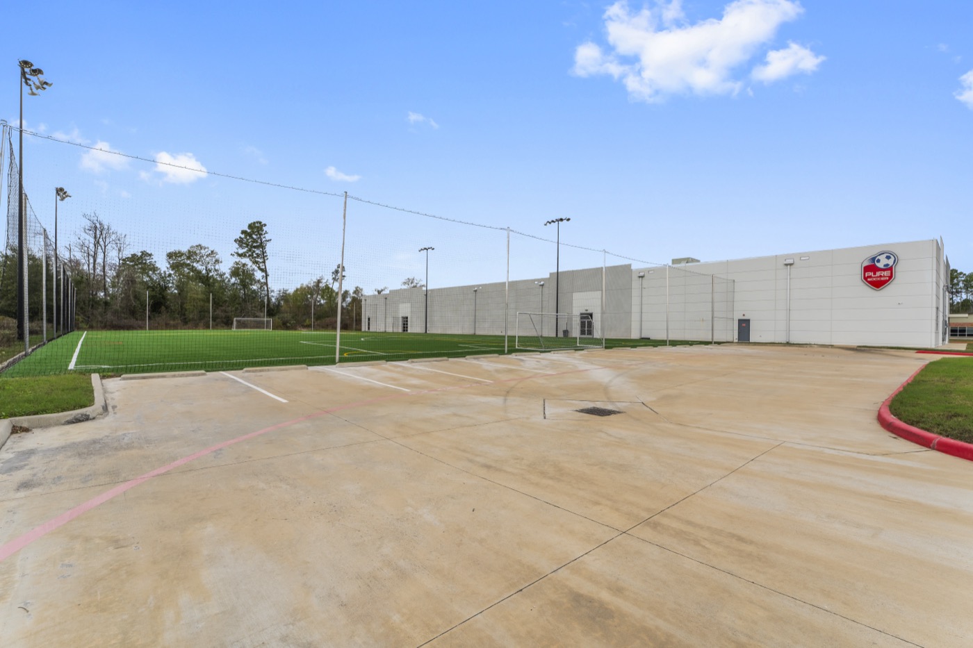 Pure Soccer — Aerial View, Oak Ridge North TX