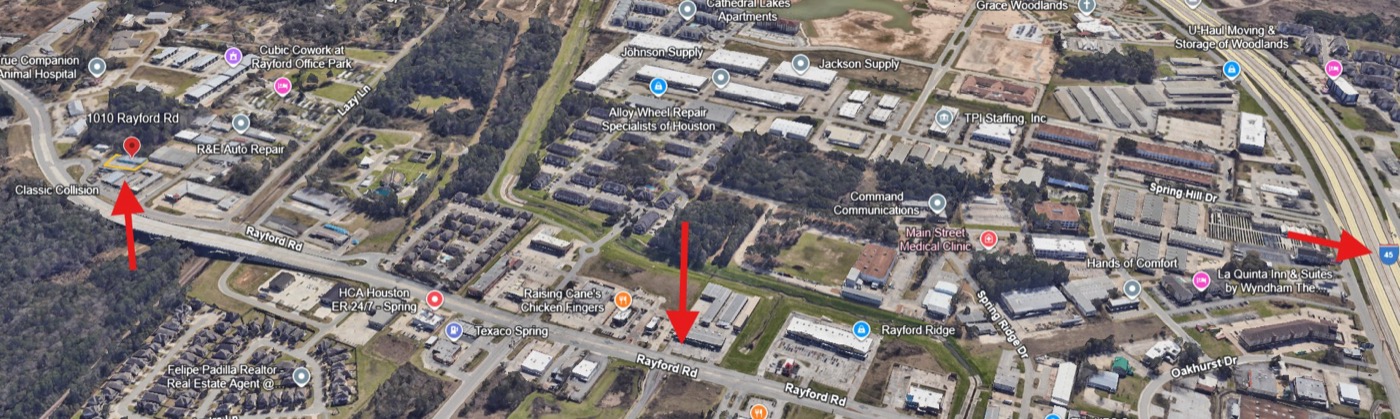 1010 Rayford Rd — Interior View