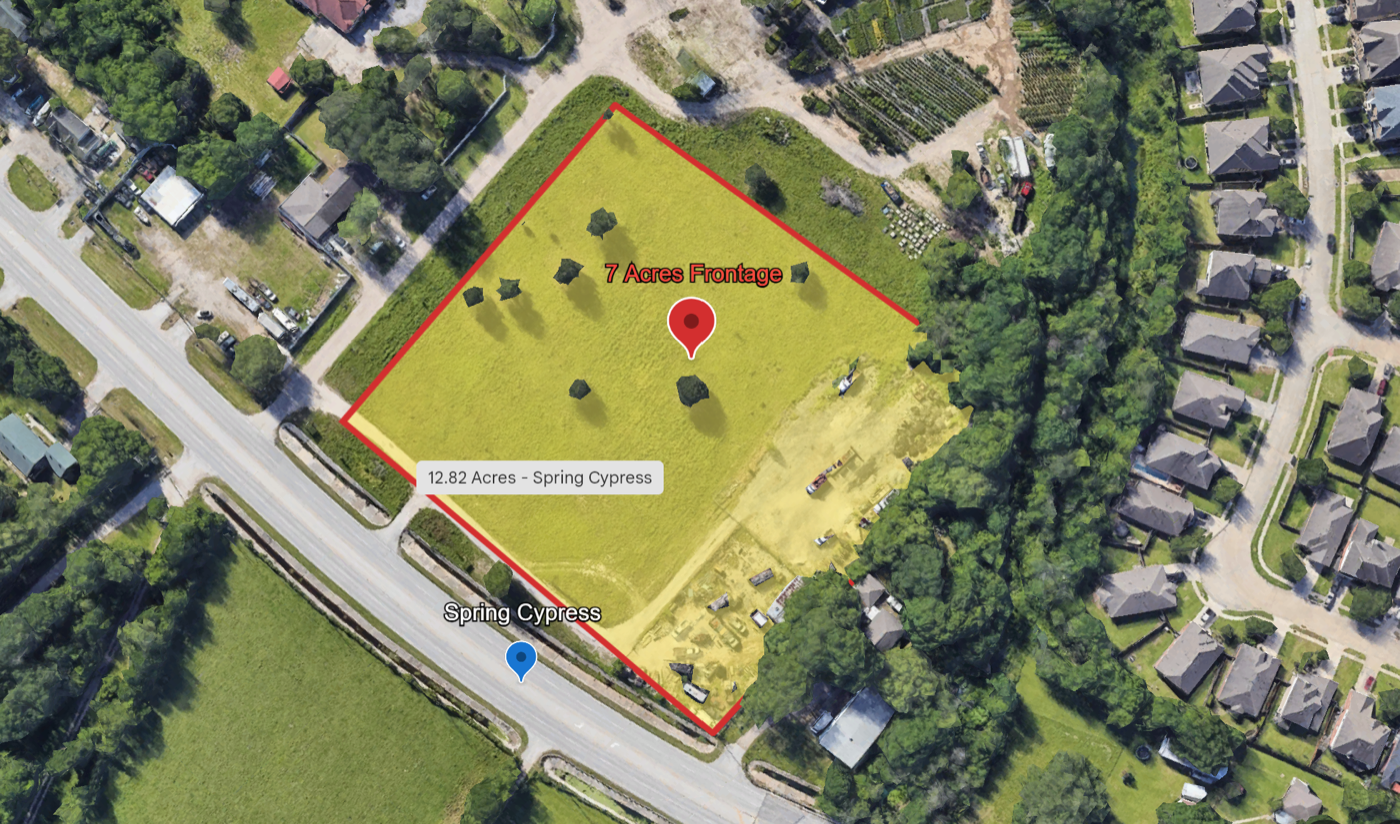 6750 Spring Cypress Rd — Site Overview